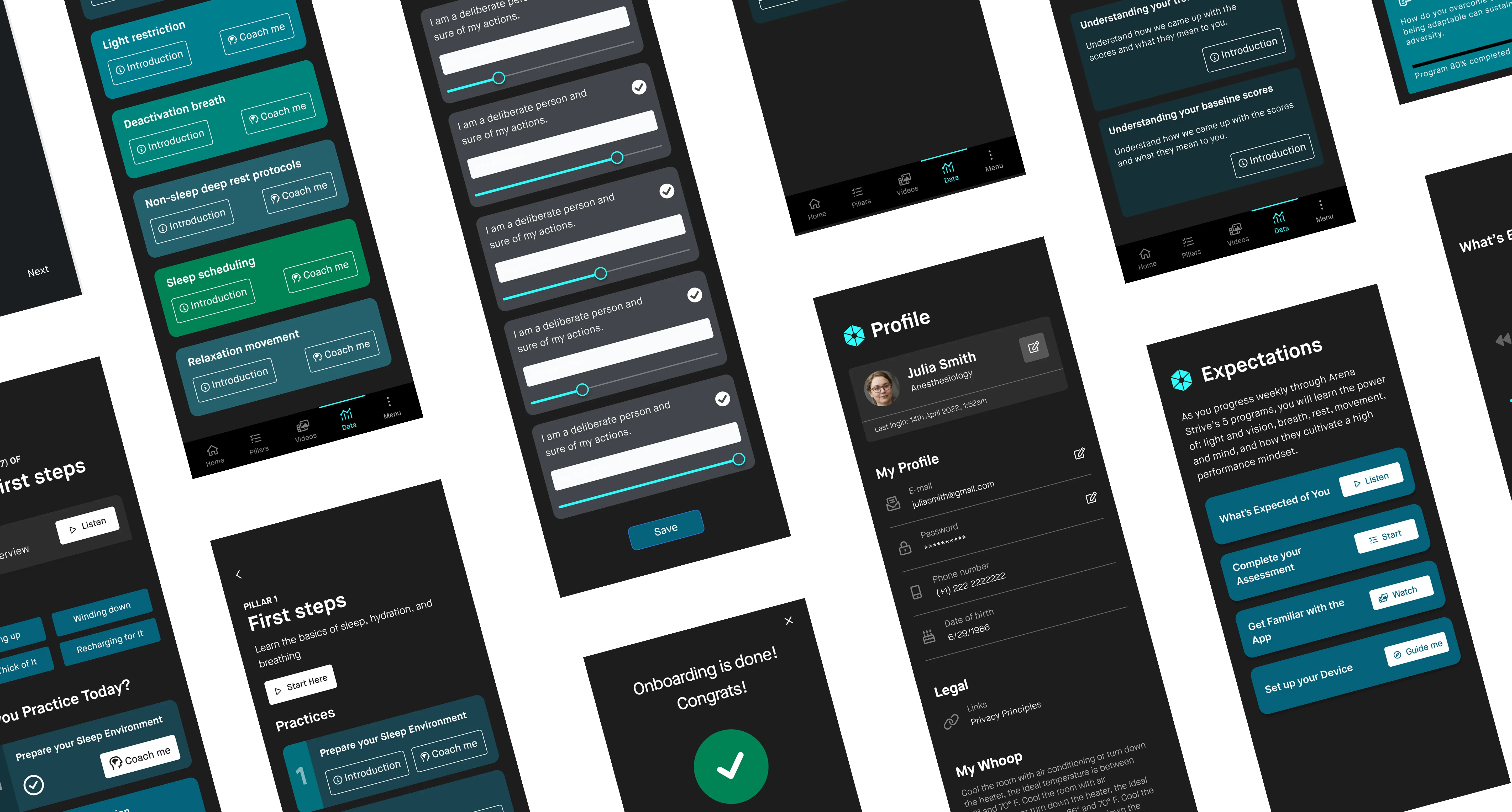 Una Mano app screenshot