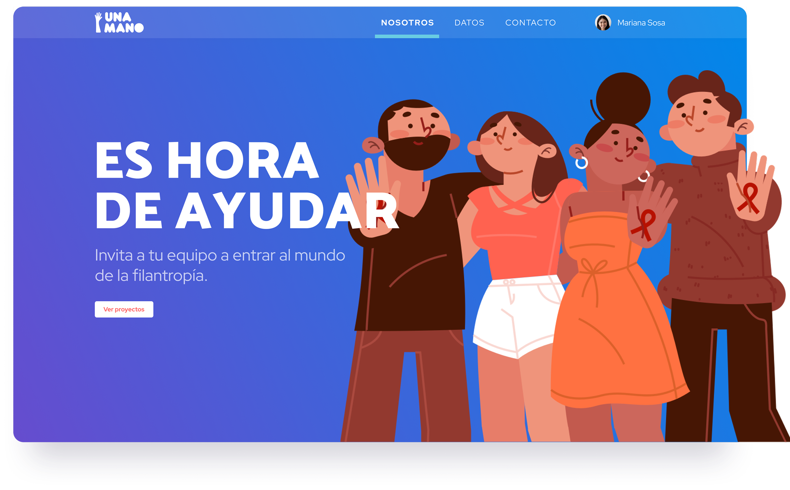 Una Mano development process